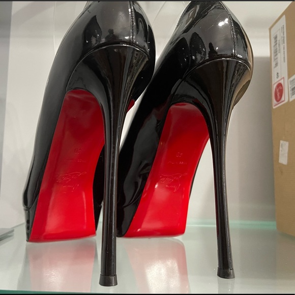 Louboutin Fetish peep 130 size 40 - Picture 4 of 6